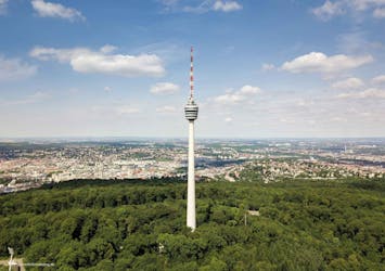 TV tower in Stuttgart entrance ticket with audio guide